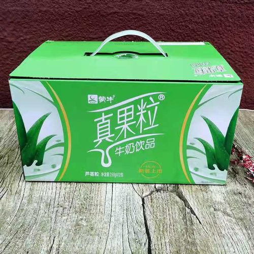 蒙牛真果粒牛奶果缤纷花果奶昔