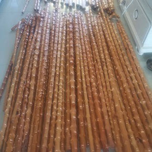 对节木长棍疙瘩木健身武术棍陀螺鞭杆刺棍登山手杖按摩檬子木降龙