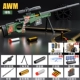 Супер большая симуляция удерживает раковину AWM [зеленый]