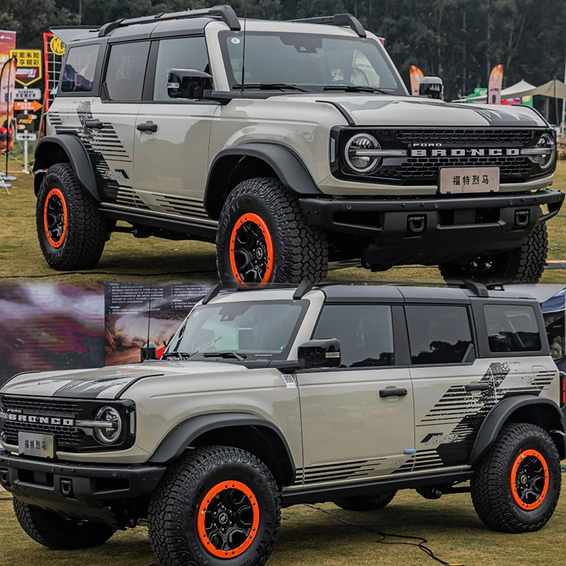 新款烈马原厂大沙丘风格车贴拉花