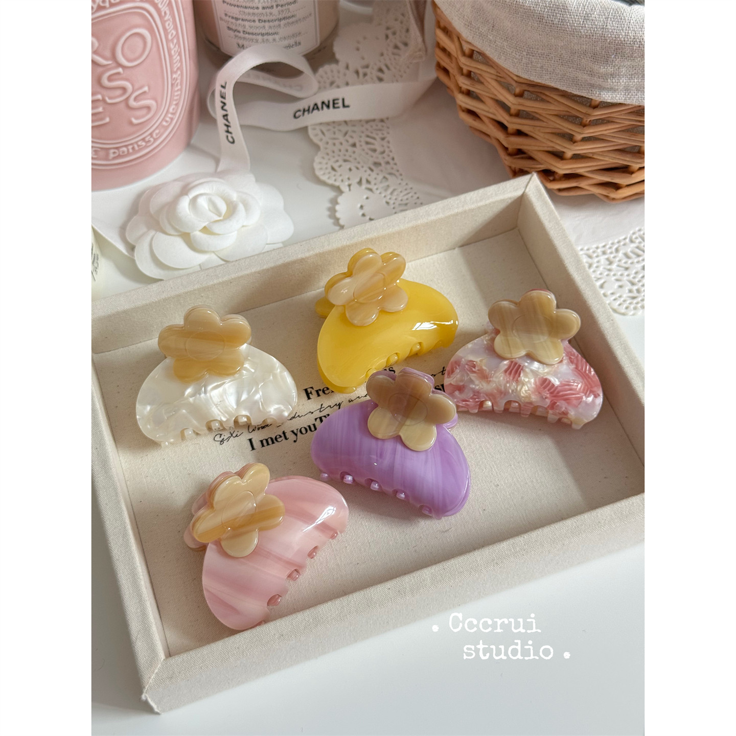 CCCRUI新款ins果冻花朵小抓夹高级感少女鲨鱼夹韩国半扎发盘发夹,饰品/流行首饰/时尚饰品新,发饰,淘宝优惠券,粉丝福利购,淘宝优惠卷