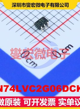 SN74LVC2G06DCKR SOT-363-6 反相器芯片IC