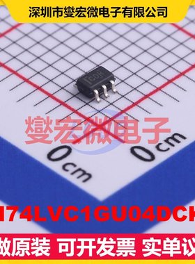 SN74LVC1GU04DCKR SC-70-5 反相器芯片IC
