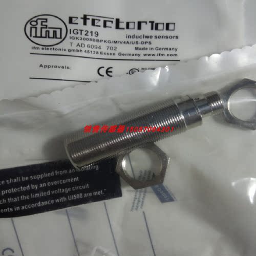 全新IFM易福门接近开关