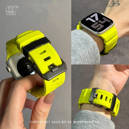 野径硅胶适用iWatch10987表带