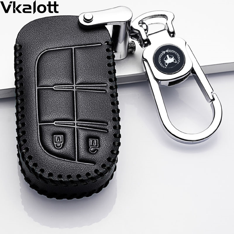 2021款吉普自由光钥匙套Jeep2019自由光真皮汽车钥匙包扣专用全新