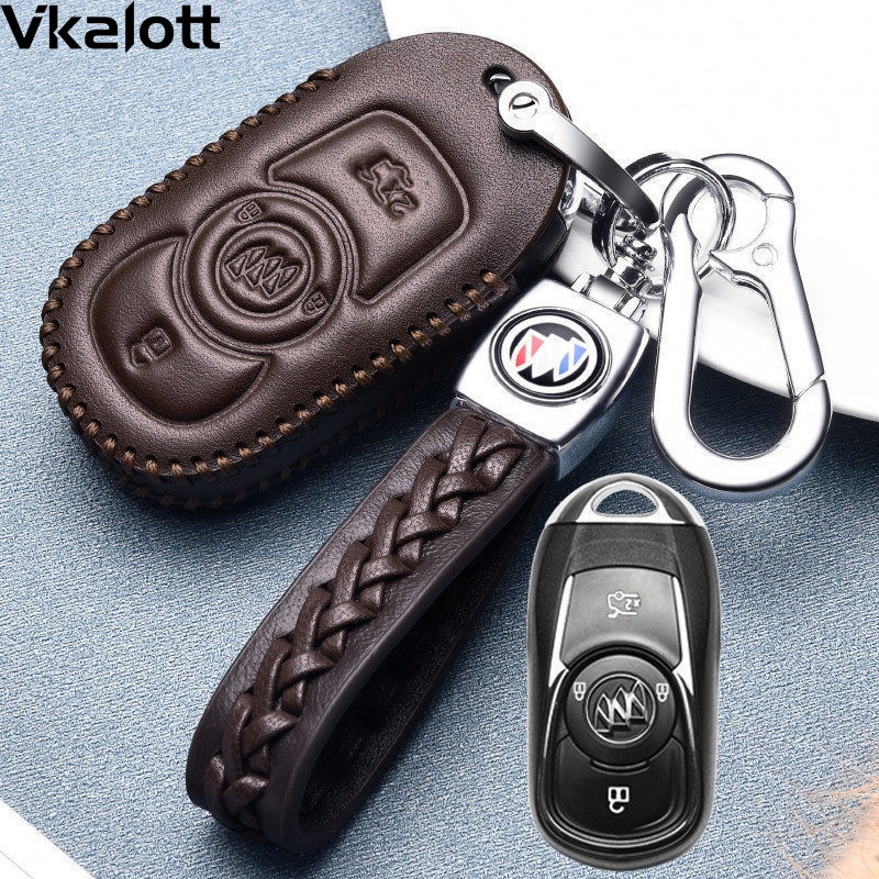 2022款新别克威朗Pro钥匙套威朗2021款高档真皮车钥匙包扣20款男