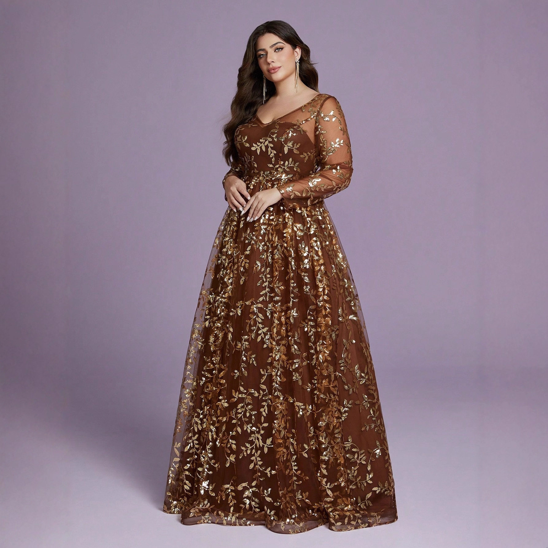 欧美大码连衣裙新款修身鸡尾酒会舞会成人礼服裙 party dress 4XL