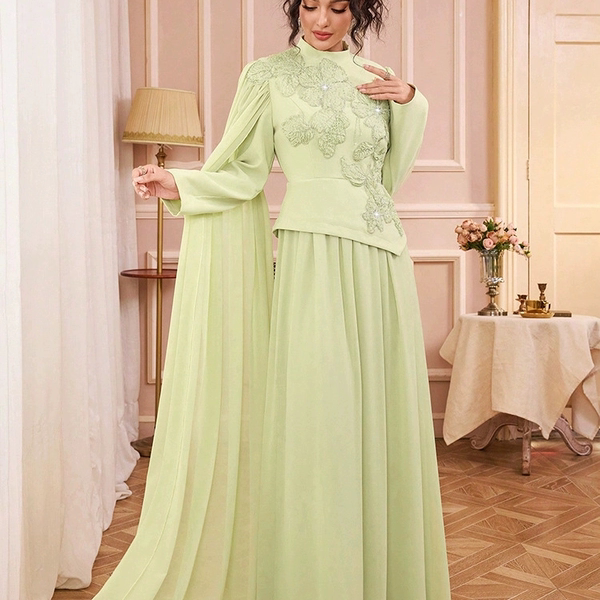 时尚生日裙非洲女装裙长款礼服裙子 evening party dresses long图片