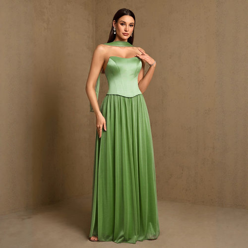 性感外贸礼服裙度假风沙滩裙大码生日绑带裙 birthday dress sexy