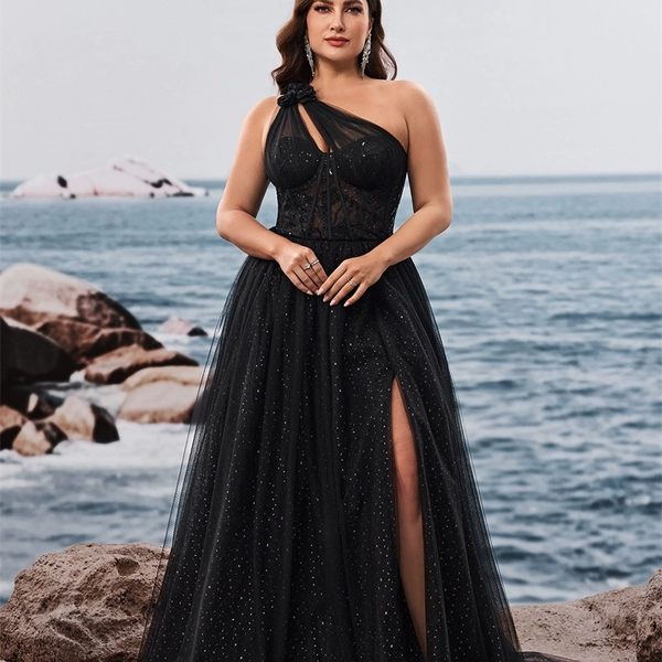 欧洲站大码礼服外贸礼服裙绑带裙 Plus size 4XL Wedding Dress