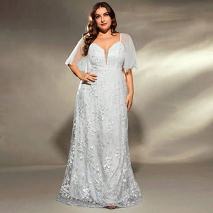 birthday party dress Plus gown sexy wedding 礼服婚礼裙 size