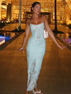 платьяе мода women dress summer long dress 长裙夏