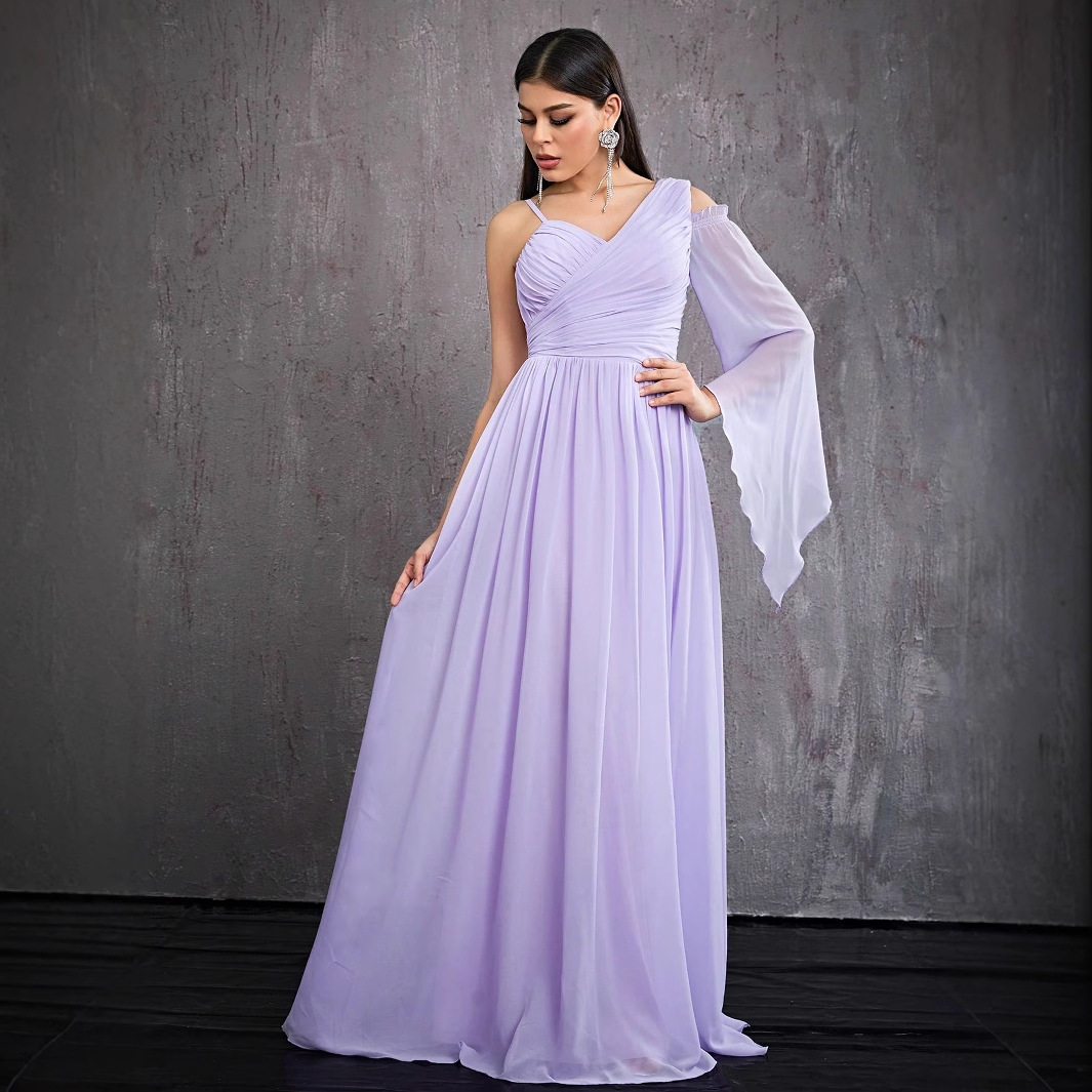 欧美风性感礼服长裙婚礼生日聚会毕业成人礼服装 wedding dresses