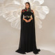 party long dress black evening wedding gown white 礼服