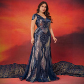 size Party Evening Plus dress Birthday 大码 婚礼礼服4XL