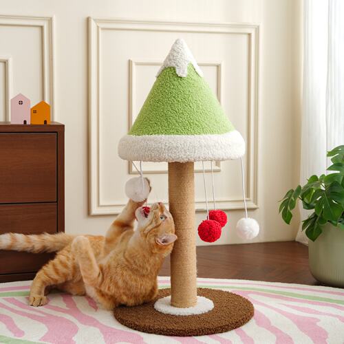 麻绳耐抓猫抓板猫爬架一体磨爪
