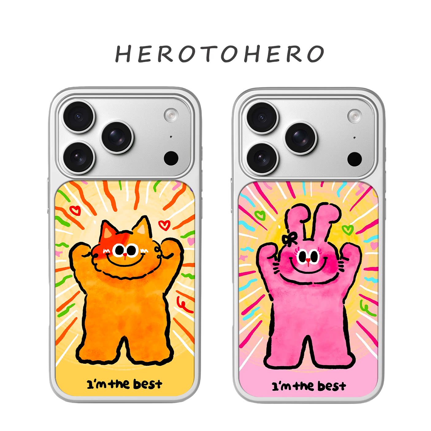 能量小猫小兔 适用苹果小米手机壳17promax磁吸iPhone