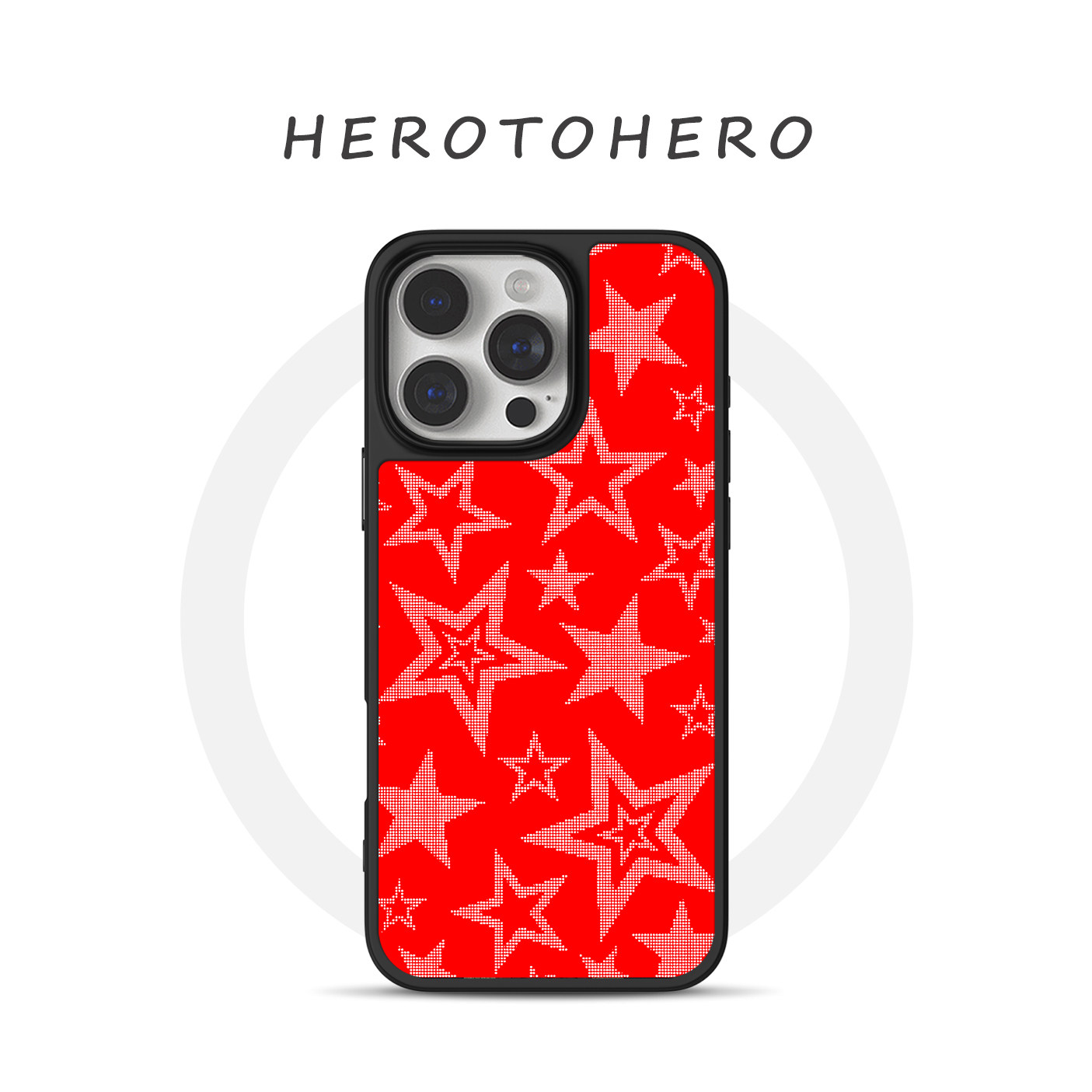 模糊星星 适用苹果华为手机壳17promax磁吸iPhone16新款15小众高级14创意简约13艺术感12磨砂手机壳新年红色,3C数码配件,手机保护套/壳,淘宝优惠券,粉丝福利购,淘宝优惠卷