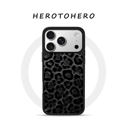 黑色豹纹 适用苹果华为小米手机壳17promax磁吸iPhone16新款超火15高级14秋冬13欧美轻奢12辣妹手机壳巨好看