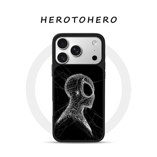 蜘蛛侠适用苹果小米鎏金手机壳17promax磁吸iPhone16新款创意15小众高级14美式个性13暗黑风男生12艺术手机壳