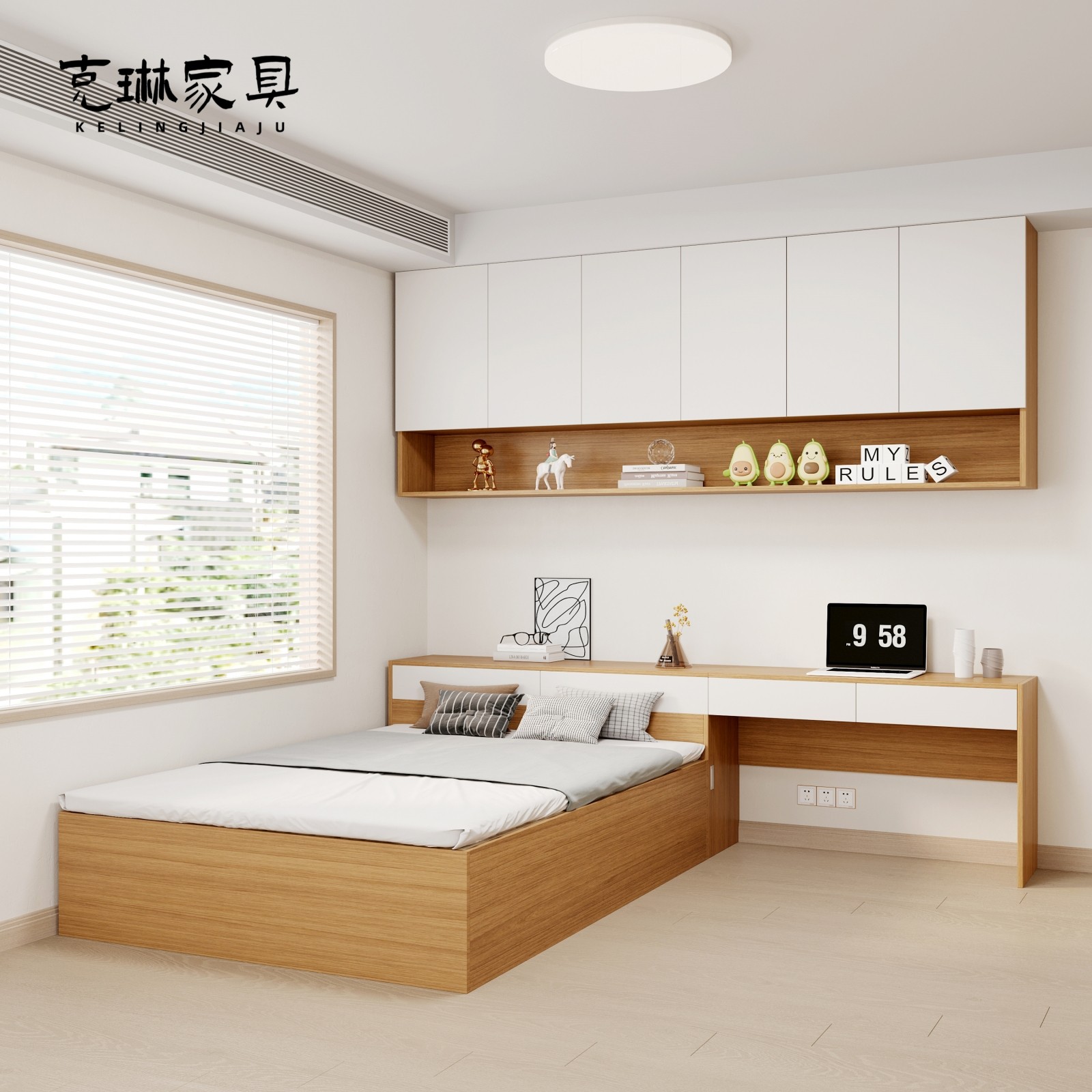 小户型榻榻米床全屋定制