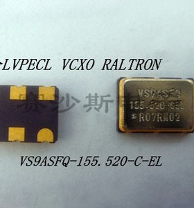 RALTRON 伟创 差分贴片晶振 VCXO LVPECL 155.52M 155.520MHZ