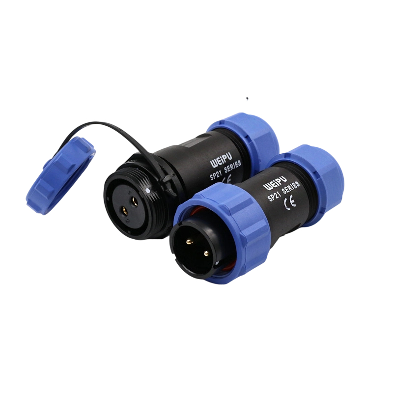 防水连接器航插头对接座威浦