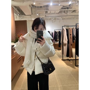 冰岛暖包 进口比利牛斯木拉鸭三星安心羽绒服 95绒 缎面真丝外套