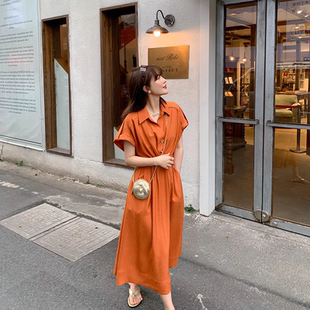 【醋酸裙系列】连衣裙女小黑裙长短款可选