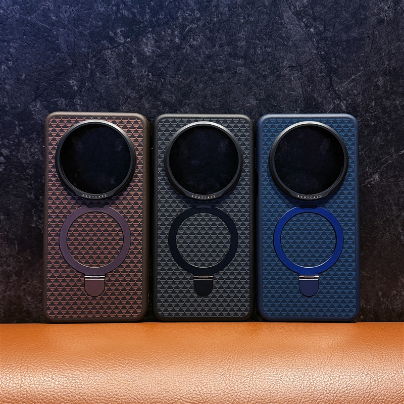 碳纤维菱格纹磁吸支架支点壳适用华为mate70pro手机壳Pura70pro高级感mt60pro+男女新款肤感创意防摔保护套潮