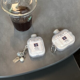 创意立体高级感香水适用airpodspro2苹果无线蓝牙耳机壳airpods4新款airpods1/2代硅胶女个性三代保护套软壳