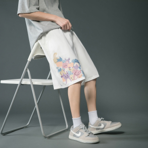     夏季短裤男士大码直筒裤图片