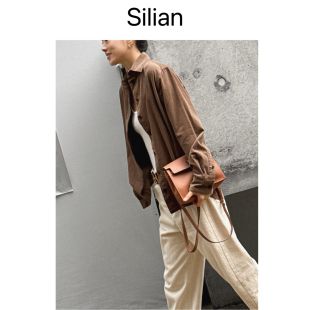 省1万！Sisilia经典款.空气水洗超轻灯芯绒衬衫+米白色香蕉牛仔裤