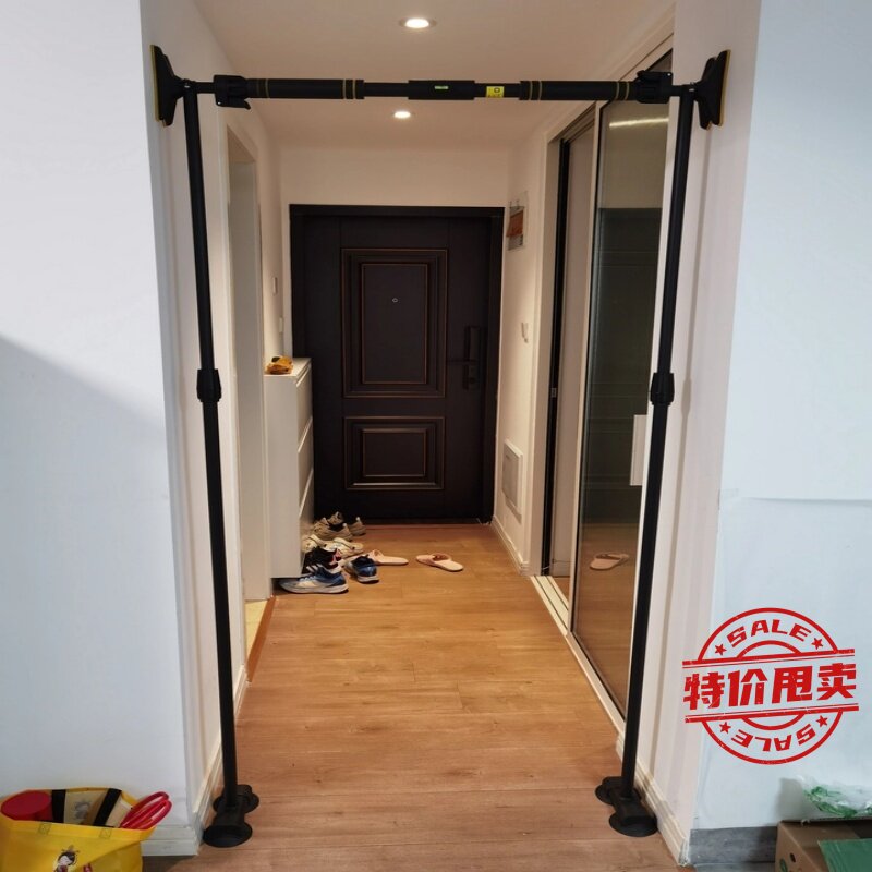 单杠家用室内门免打孔加长引体向上吊环秋千庭架幼儿童健身器支撑图片
