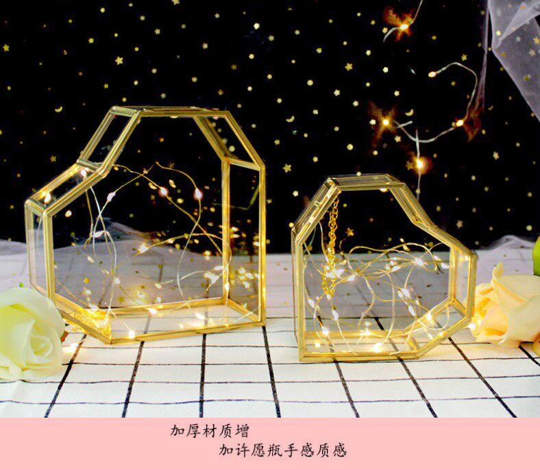 五角星玻璃盒心形玻璃瓶