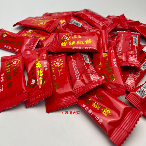 唐龙甜辣酱闽南甜辣椒酱10gX24包