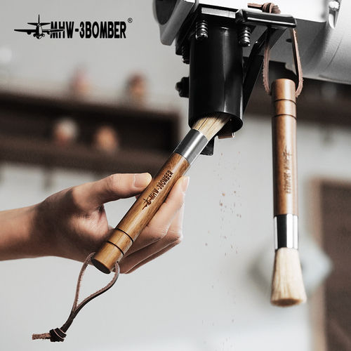 轰炸机实木毛刷吧台清洁工具