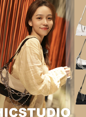 BOTH包包链条配件联名新款金属链jk朋克手提腋下包斜挎包链条替换