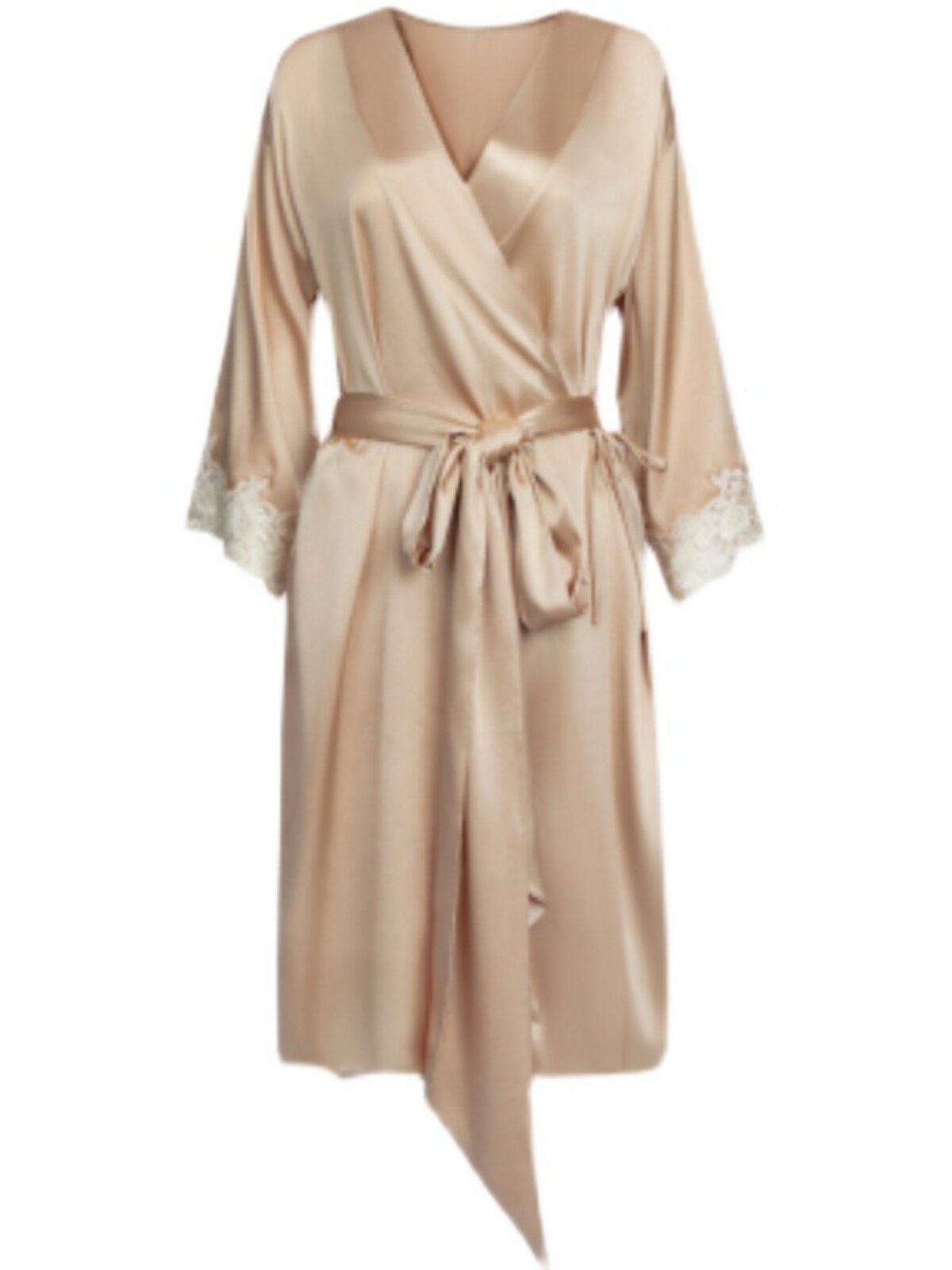 2024INS SPRING SUMMER LP GODDESS NOBLE SEXY SHORT ROBE NIGHTGOWN BATHROBE LOUNGEWEAR BRIDAL MORNING ROBE