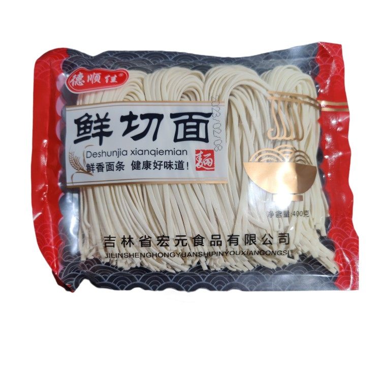 东北刀切面 地道传统味道家乡手擀面口感劲道耐煮面条吉林省特产