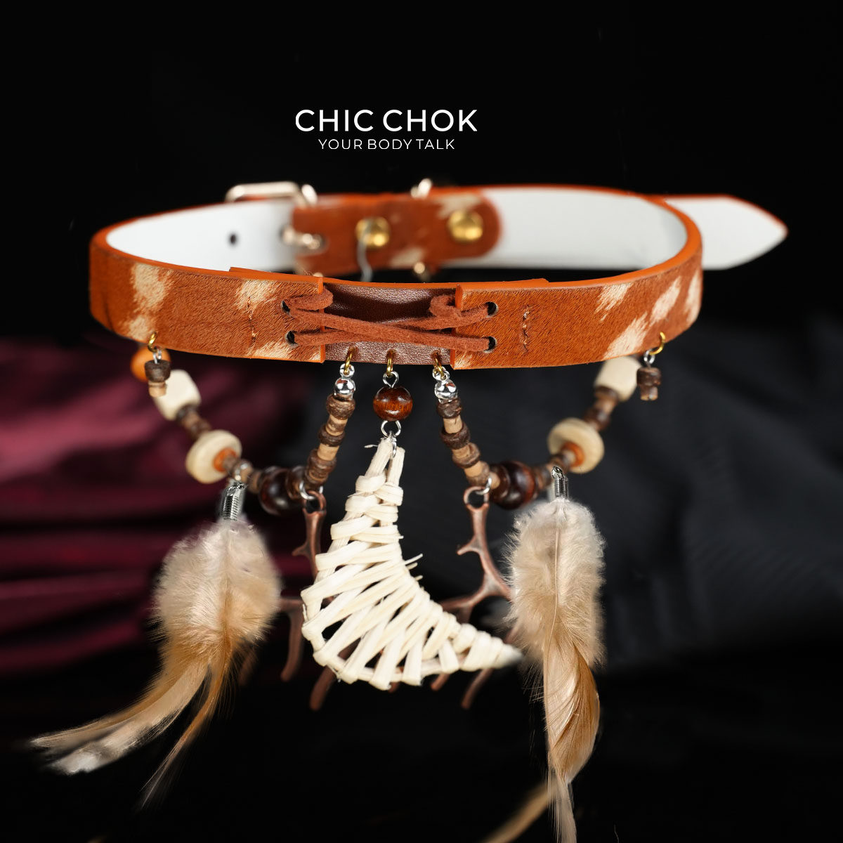 CHICCHOK鹿月狩歌项圈choker