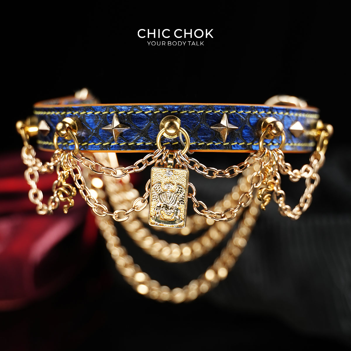 CHICCHOK塔罗窒息项圈choker