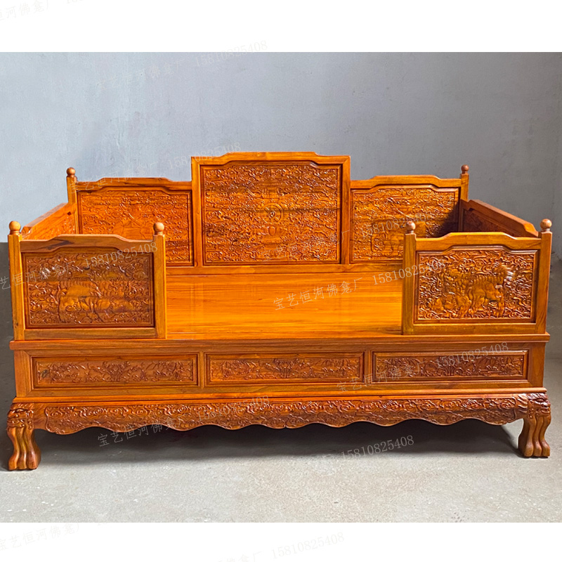 宝艺恒河佛龛上师法床藏式法座