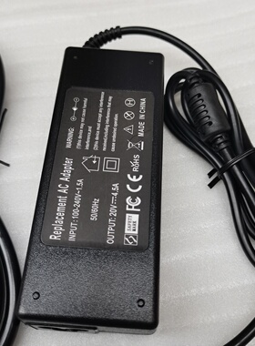 适用AOC液晶显示屏AG272QCX AG272FCX DC20V4.5A电源适配器插头