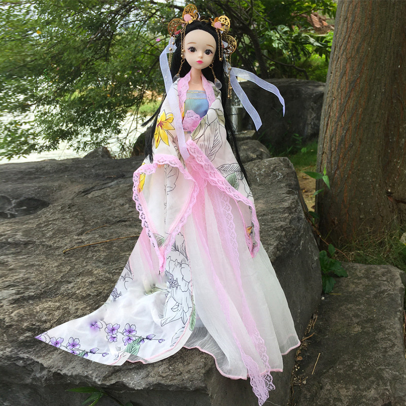 古风芭比娃娃30厘米梦幻汉服公娃娃/配件/着替