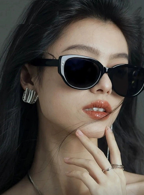 偏光猫眼复古男女新款太阳镜