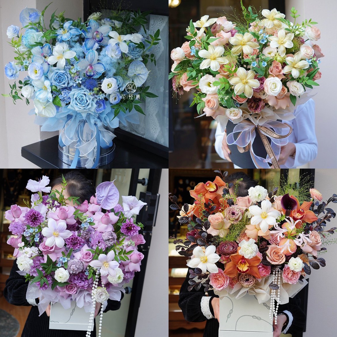 七夕鲜花生日送花南京同城鲜花店订制鲜花新款鲜花抱抱桶送闺蜜