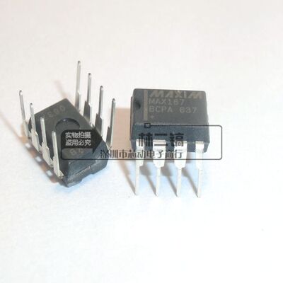 全新原装MAX187BCPA MAX187BCPA+ DIP-8 模数转换器IC