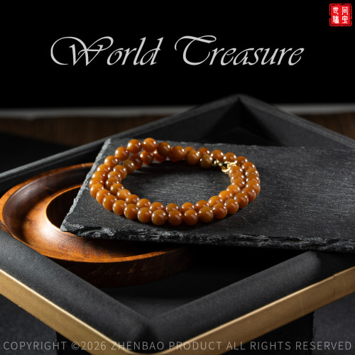 【世间臻宝】糖料圆珠项链/PS700/8mm/多样性发一件